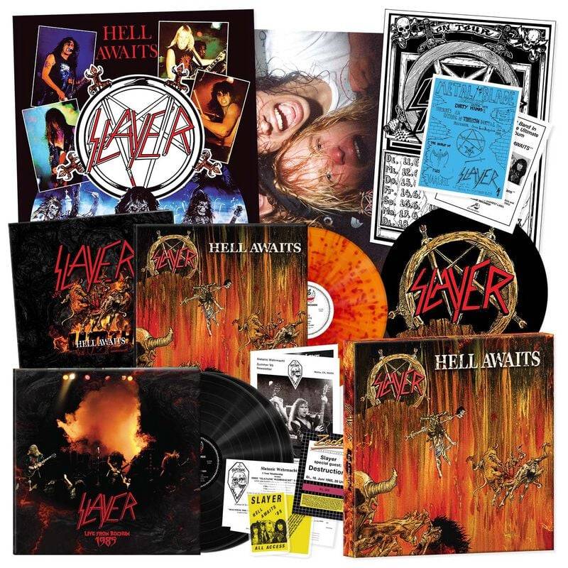 Slayer Hell Awaits (40th Anniversary) LP multicolor von Slayer
