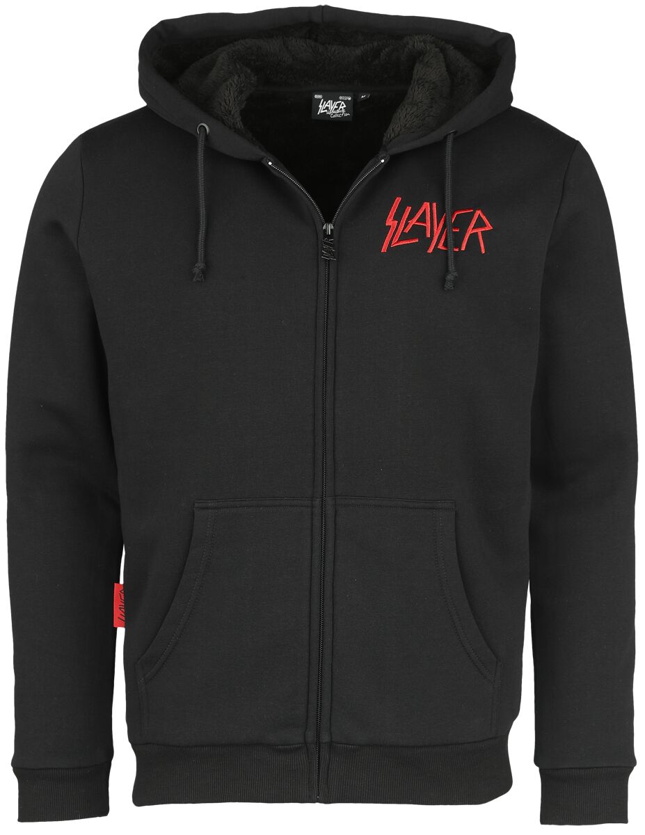 Slayer Kapuzenjacke - EMP Signature Collection - S bis XXL - für Männer - Größe M - schwarz  - EMP exklusives Merchandise! von Slayer