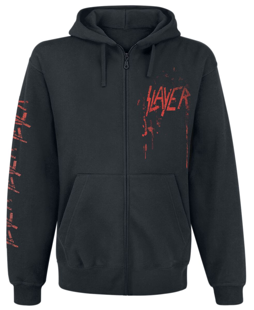 Slayer Kapuzenjacke - South Of Heaven - S bis XXL - für Männer - Größe L - schwarz  - Lizenziertes Merchandise! von Slayer