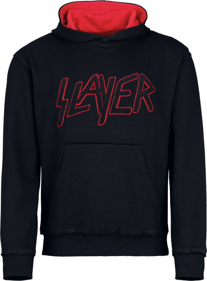 Slayer Kapuzenpullover - Logo - S bis 5XL - für Männer - Größe XL - schwarz/rot  - EMP exklusives Merchandise! von Slayer