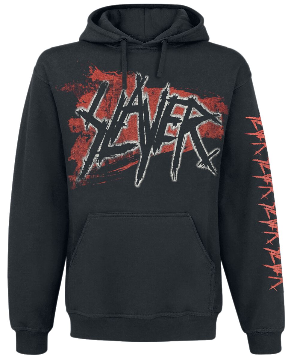 Slayer Kapuzenpullover - Mono Goat - S bis XXL - für Männer - Größe M - schwarz  - Lizenziertes Merchandise! von Slayer