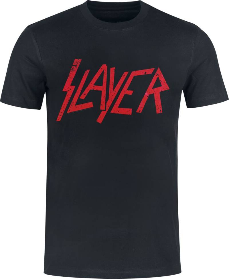 Slayer Logo - Heavyweight T-Shirt schwarz in 4XL von Slayer