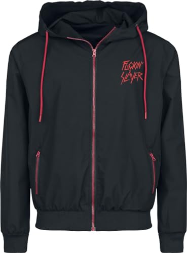 Slayer Logo Männer Windbreaker schwarz XXL 100% Polyester Band-Merch, Bands von Slayer