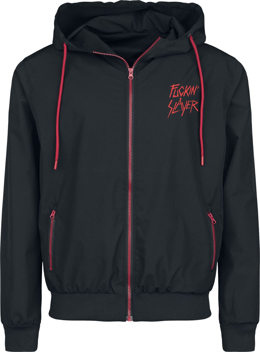 Slayer Logo Windbreaker schwarz in 3XL von Slayer