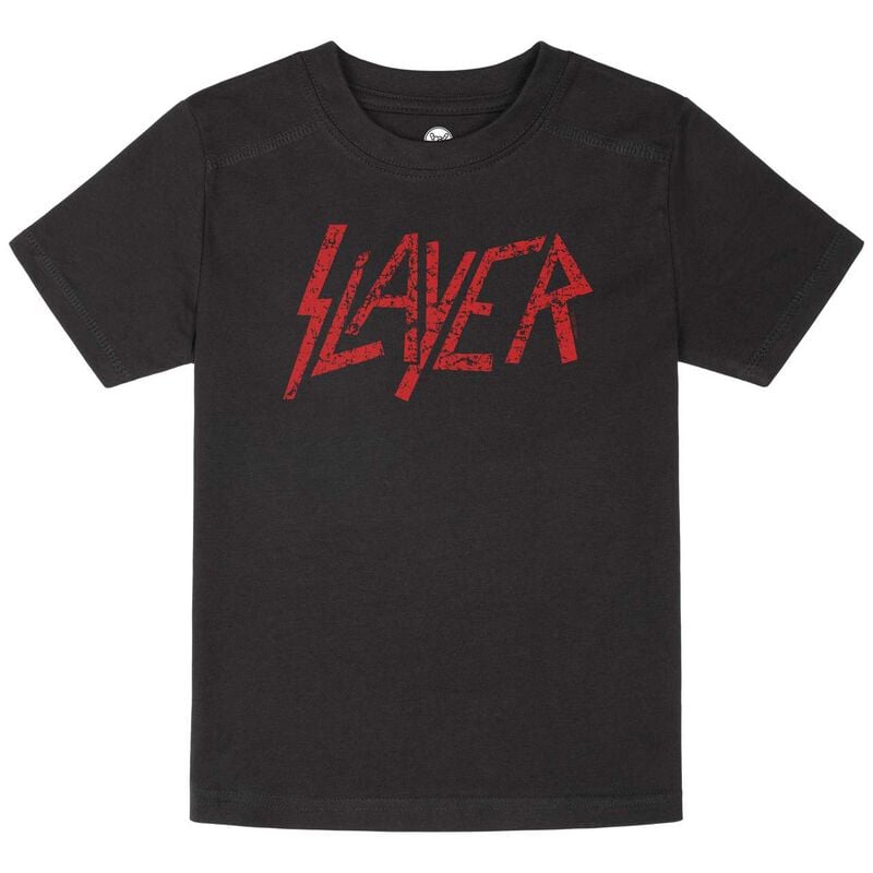 Slayer Metal-Kids - Logo T-Shirt schwarz in 164 von Slayer