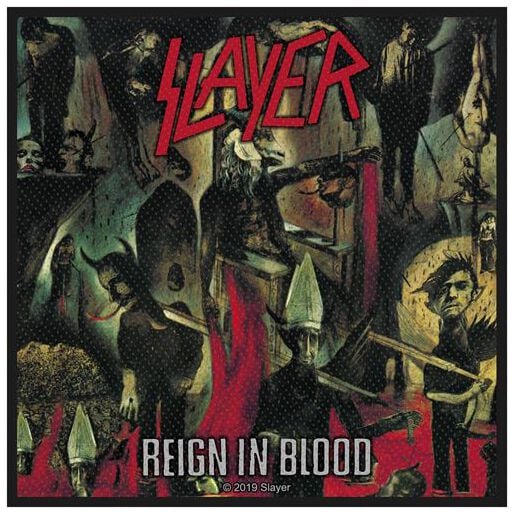 Slayer Patch - Reign In Blood - multicolor  - Lizenziertes Merchandise! von Slayer
