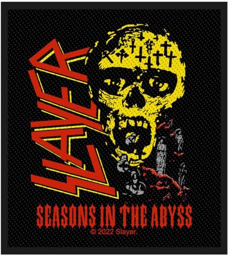 Slayer Seasons In The Abyss Unisex Patch multicolor 100% Polyester Band-Merch, Bands von Slayer