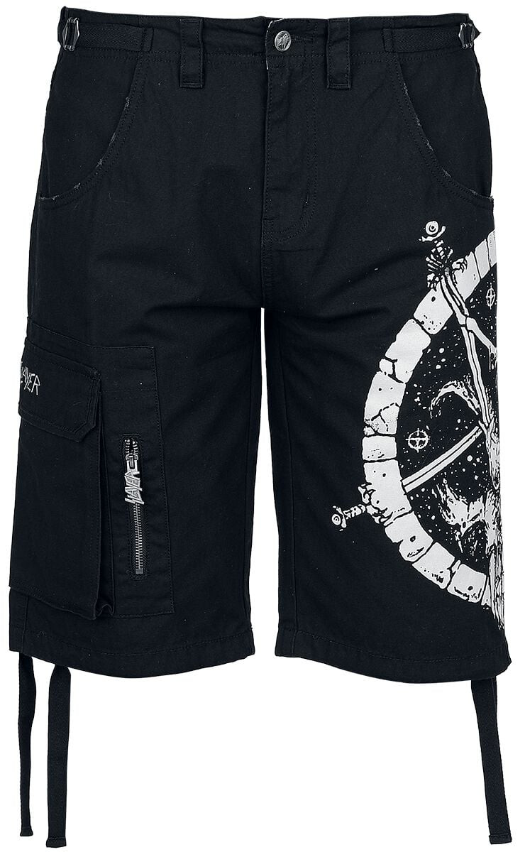 Slayer Short - EMP Signature Collection - M bis XXL - für Männer - Größe XXL - schwarz  - EMP exklusives Merchandise! von Slayer