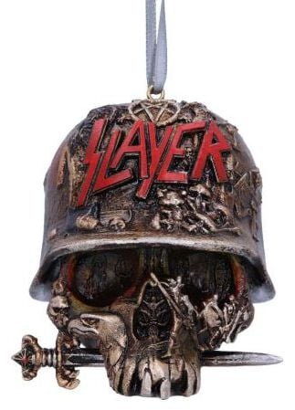 Slayer Skull Hanging Ornament Weihnachtskugeln multicolor von Slayer