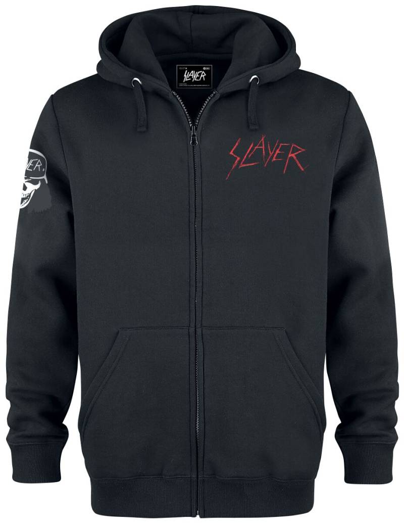 Slayer Sword Skull Kapuzenjacke schwarz in M von Slayer
