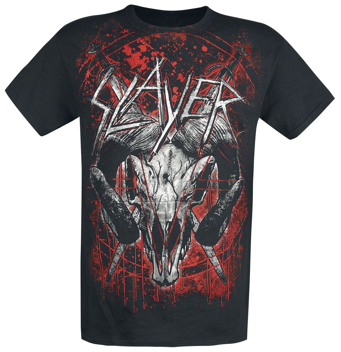 Slayer T-Shirt - Mongo Goat - S bis 5XL - für Männer - Größe 4XL - schwarz  - EMP exklusives Merchandise! von Slayer