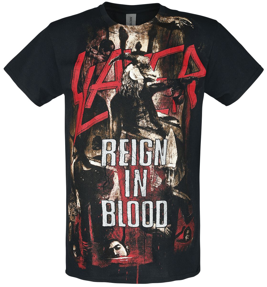 Slayer T-Shirt - Reign In Blood - S bis 5XL - für Männer - Größe M - schwarz  - Lizenziertes Merchandise! von Slayer