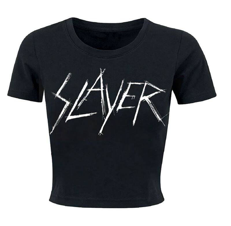 Slayer T-Shirt - Scratch Logo - S bis XXL - für Damen - Größe S - schwarz  - Lizenziertes Merchandise! von Slayer