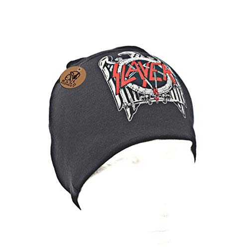 Slayer Unisex Erwachsene Adler Beanie (Einheitsgröße) (schwarz/rot), Schwarz/Rot, EinheitsgröÃŸe von Slayer