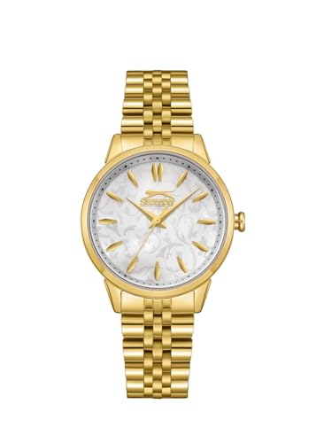 Damen Uhr SLAZENGER SL.09.2373.3.05 Gold Fashion als Geschenk von Slazenger