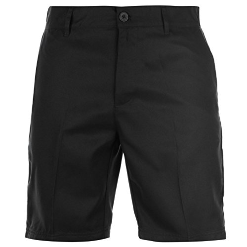 Slazenger Herren Golf Shorts Taschen Unifarben Schwarz 34 von Slazenger