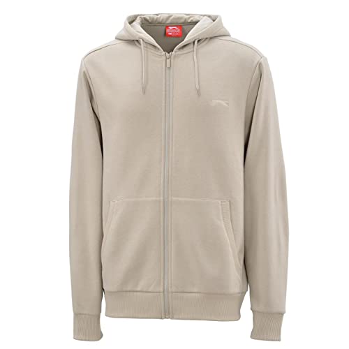 Slazenger Herren Kapuzenpullover Top Kapuzensweatjacke Olive L von Slazenger