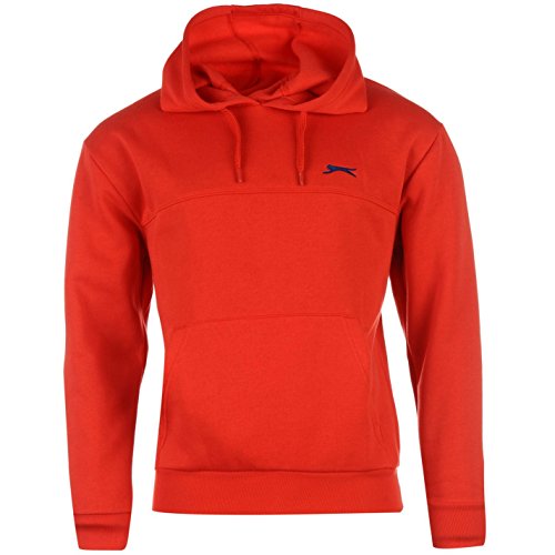 Slazenger Herren Kapuzenpullover Rot rot  XL von Slazenger