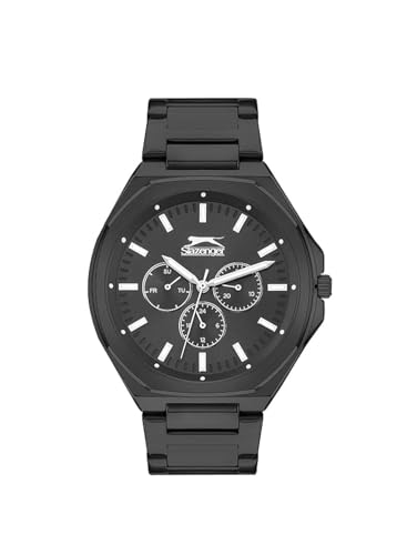 Slazenger Herrenuhr SL.09.2039.2.02 in schwarzem Fashion-Design als Geschenk von Slazenger