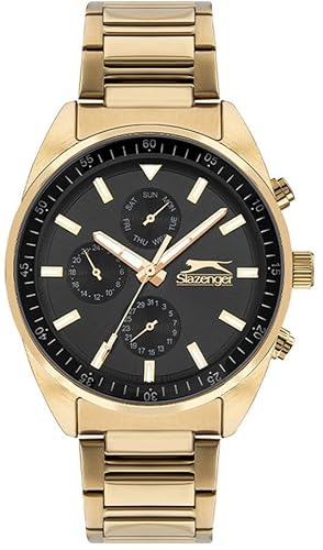 Slazenger Herrenuhr SL.09.2040.2.02 golden Fashion zum Geschenk von Slazenger