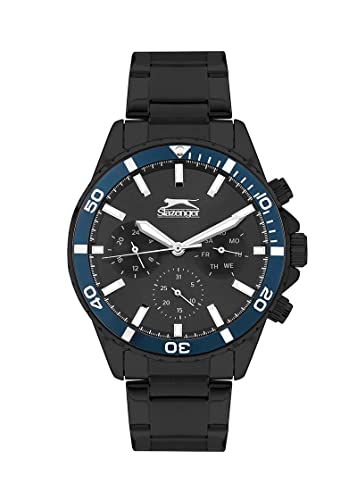 Slazenger Herrenuhr SL.09.2065.2.02 in Schwarz - EIN modisches Geschenk. von Slazenger