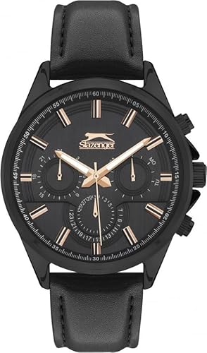 Slazenger Herrenuhr SL.09.2067.2.03 in schwarzem Fashion-Stil als Geschenk von Slazenger