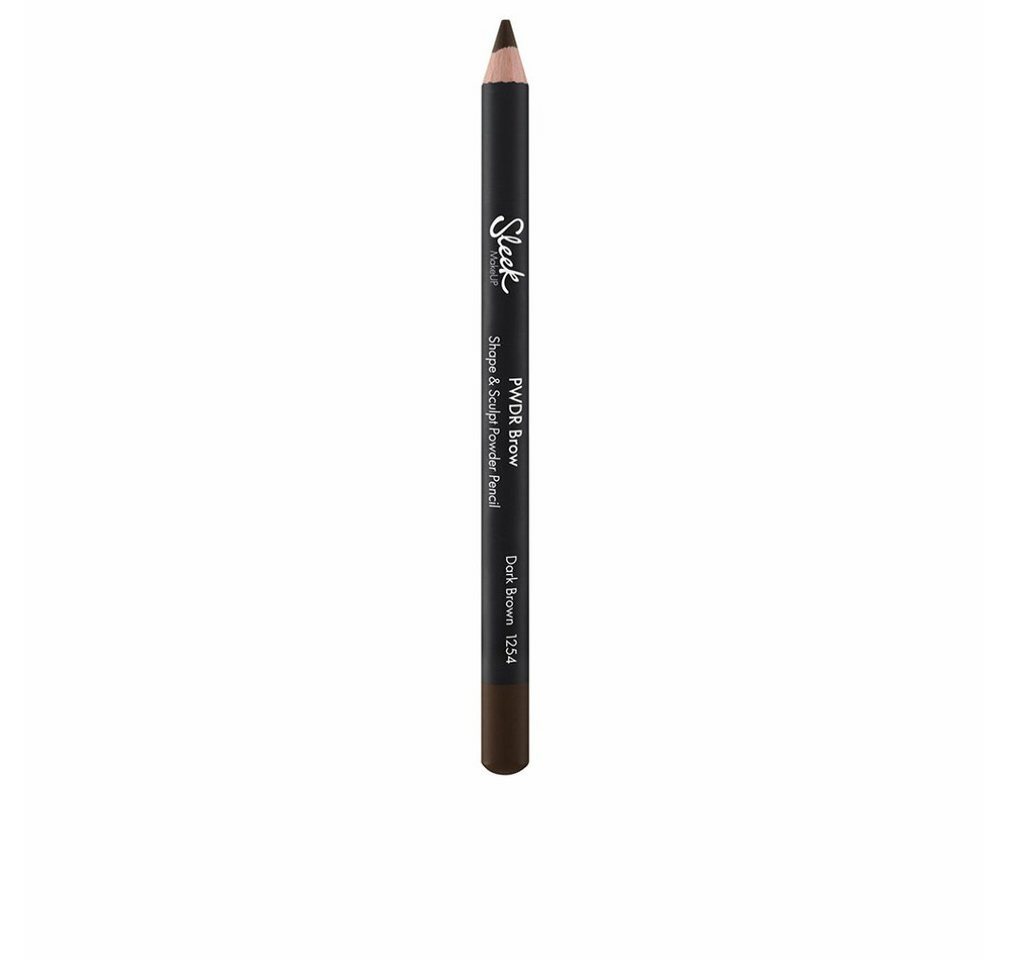 Sleek Augenbrauen-Stift PWDER BROW shape & sculpt pencil #Dark Brown von Sleek