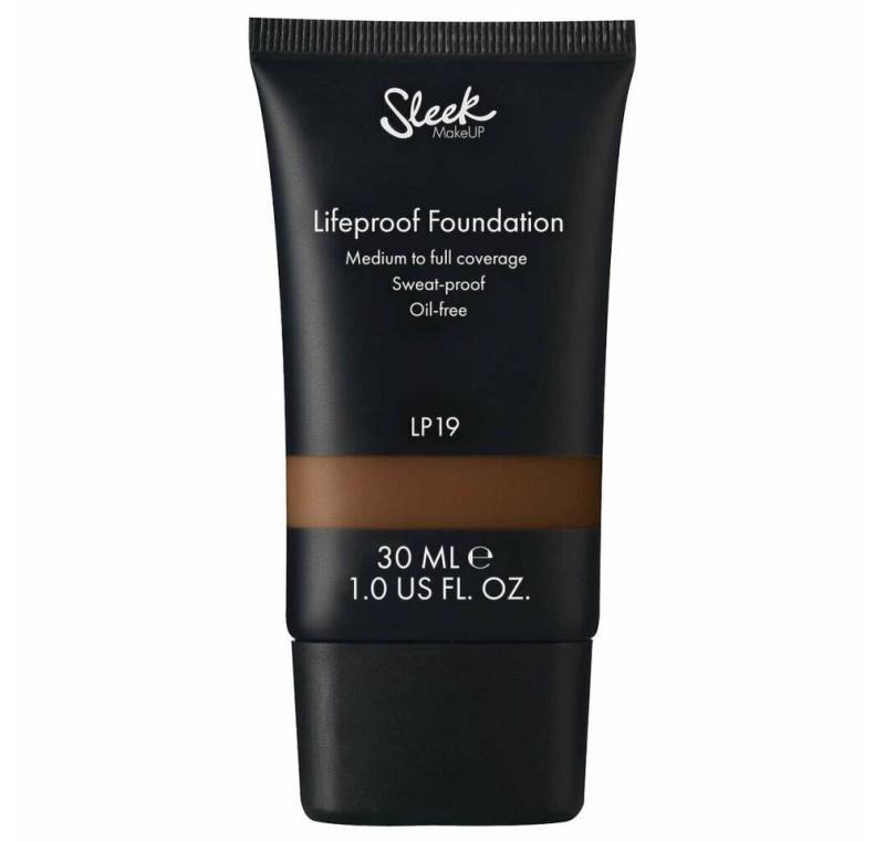 Sleek Foundation Makeup Lifeproof Foundation Öl frei Lp19 30ml von Sleek