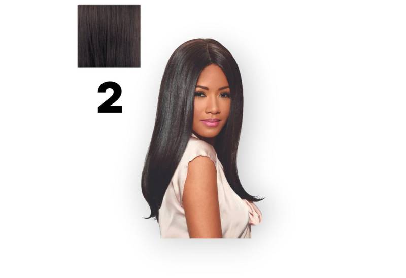 Sleek Kunsthaarperücke FASHION IDOL 101 PREMIUM IMAN, hitzebeständig bis 200°C, Glattes Haar von Sleek