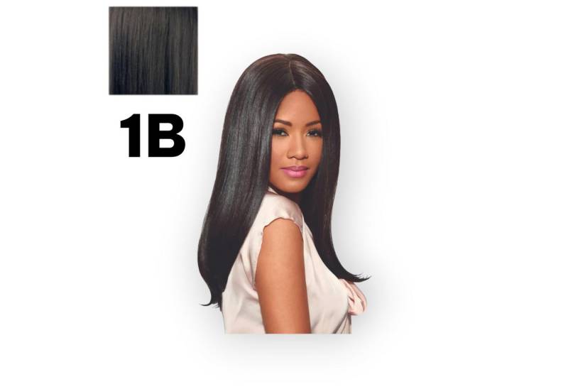 Sleek Kunsthaarperücke FASHION IDOL 101 PREMIUM IMAN, hitzebeständig bis 200°C, Glattes Haar von Sleek