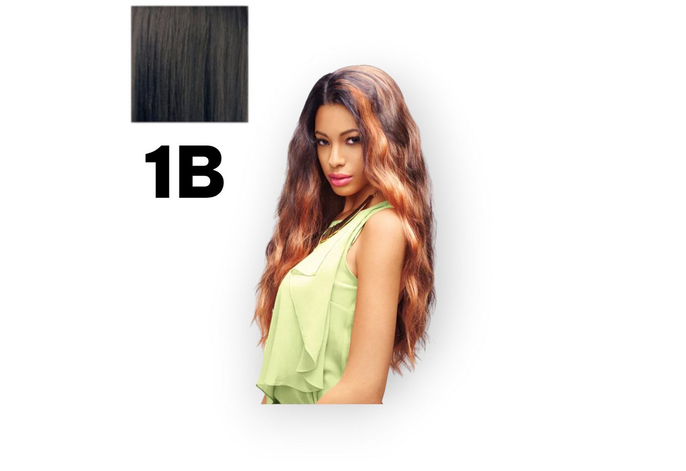 Sleek Kunsthaarperücke Sleek India Synthetic Lace Front Wig 28' von Sleek