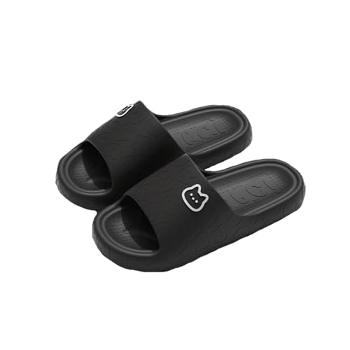 Sleeleece Cosyslides Badelatschen Damen Herren Super Weich Badeschuhe Sommer rutschfeste Schnell Trocknende Hausschuhe Unisex Cloudyzz Home Badeschlappen Pantoletten Sandalen Schlappen von Sleeleece