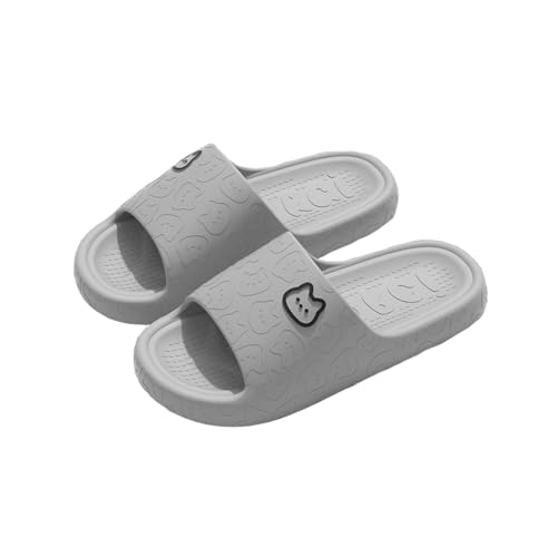 Sleeleece Cosyslides Badelatschen Damen Herren Super Weich Badeschuhe Sommer rutschfeste Schnell Trocknende Hausschuhe Unisex Cloudyzz Home Badeschlappen Pantoletten Sandalen Schlappen von Sleeleece