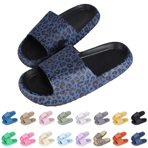 Sleeleece Cozyslides Original Damen Schlappen 100% EVA Super Weich Rutschfest Badeschuhe Herren Slippers Badeschlappen Cloudyzz Hausschuhe Sommer Dicker Sohle Unisex Pantoletten von Sleeleece