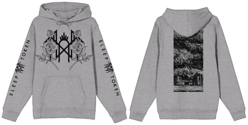 Sleep Token 2025 Arcadia Ath Kapuzenpullover grau in XXL von Sleep Token