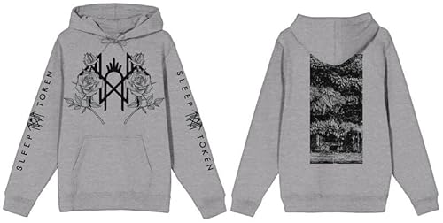 Sleep Token 2025 Arcadia Ath Männer Kapuzenpullover grau 3XL von Sleep Token