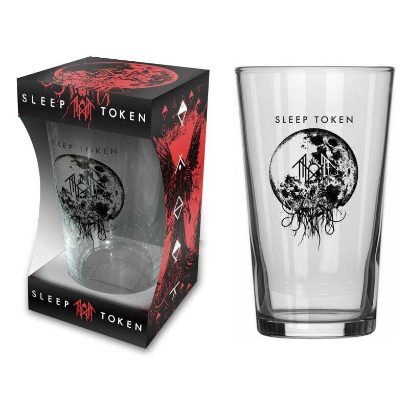 Sleep Token Bierglas - Take Me Back To Eden - klar  - Lizenziertes Merchandise! von Sleep Token