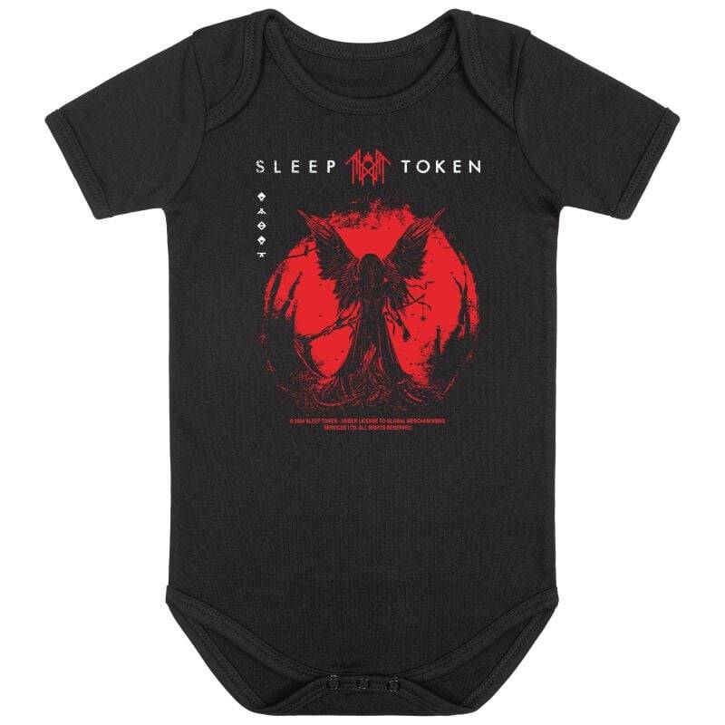 Sleep Token Body für Babys - Metal Kids - Red Reaper Angel - für Mädchen & Jungen - schwarz  - Lizenziertes Merchandise! von Sleep Token