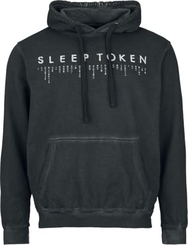 Sleep Token Chokehold Männer Kapuzenpullover anthrazit L 100% Baumwolle Band-Merch, Bands von Sleep Token