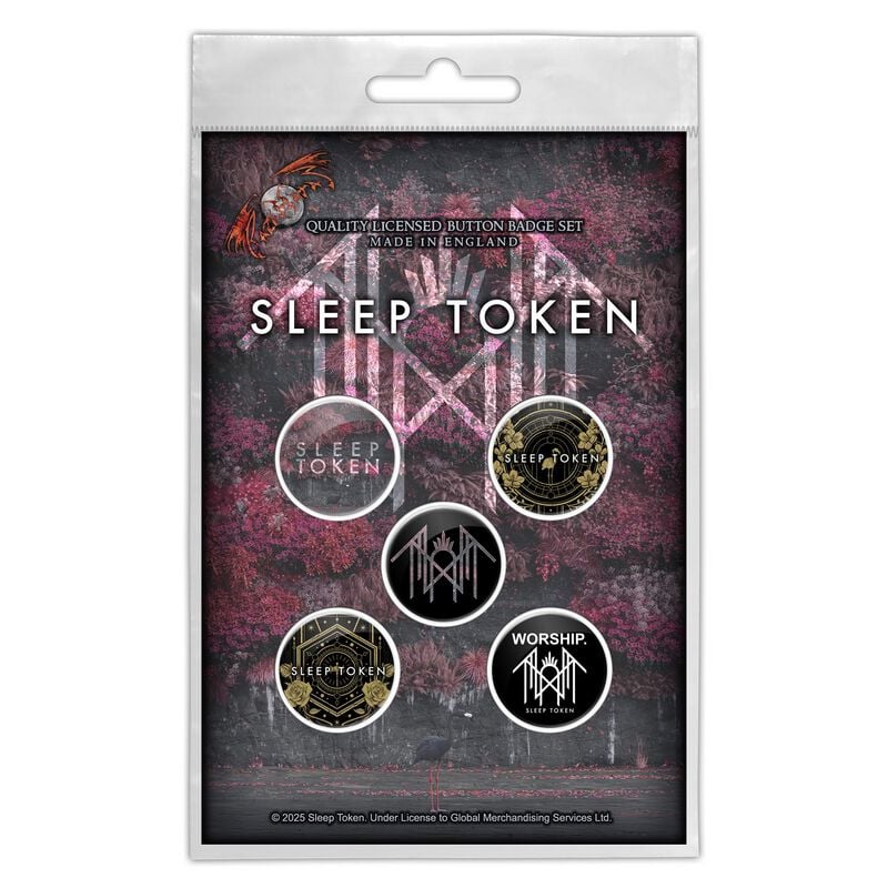 Sleep Token Even In Arcadia Button multicolor von Sleep Token