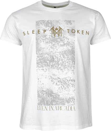 Sleep Token Even In Arcadia Männer T-Shirt weiß 4XL 100% Baumwolle Band-Merch, Bands, Nachhaltigkeit Sleep Token Even In Arcadia Männer T-Shirt weiß 4XL 100% Baumwolle Band-Merch, Bands, Nachhaltigkeit von Sleep Token