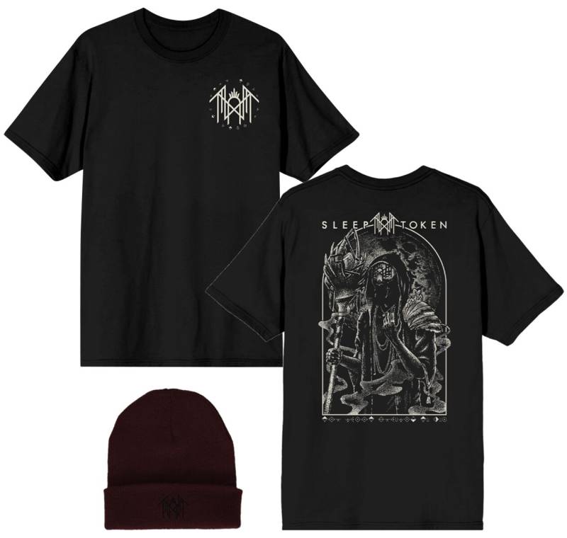 Sleep Token Fan Bundle T-Shirt schwarz in XL Sleep Token Fan Bundle T-Shirt schwarz in XL von Sleep Token
