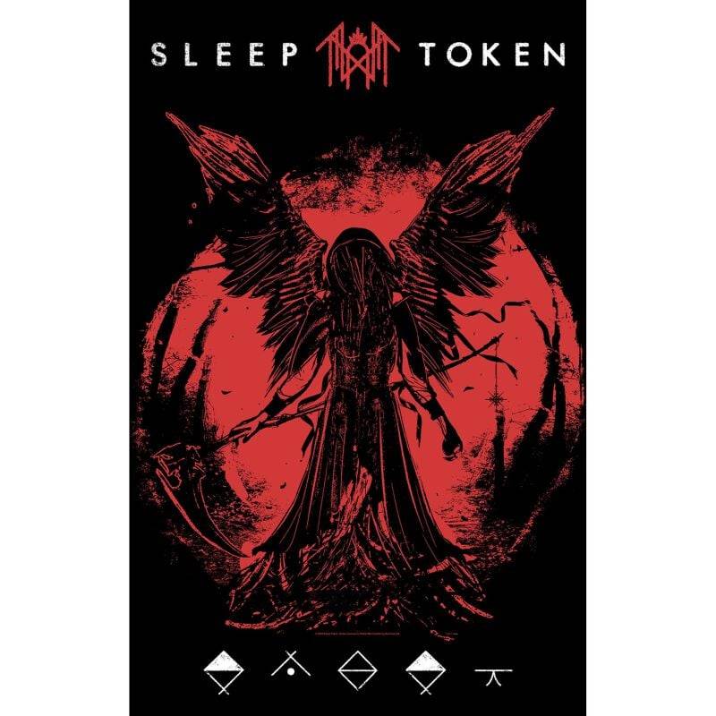 Sleep Token Flagge - Take Me Back To Eden - multicolor  - Lizenziertes Merchandise! von Sleep Token