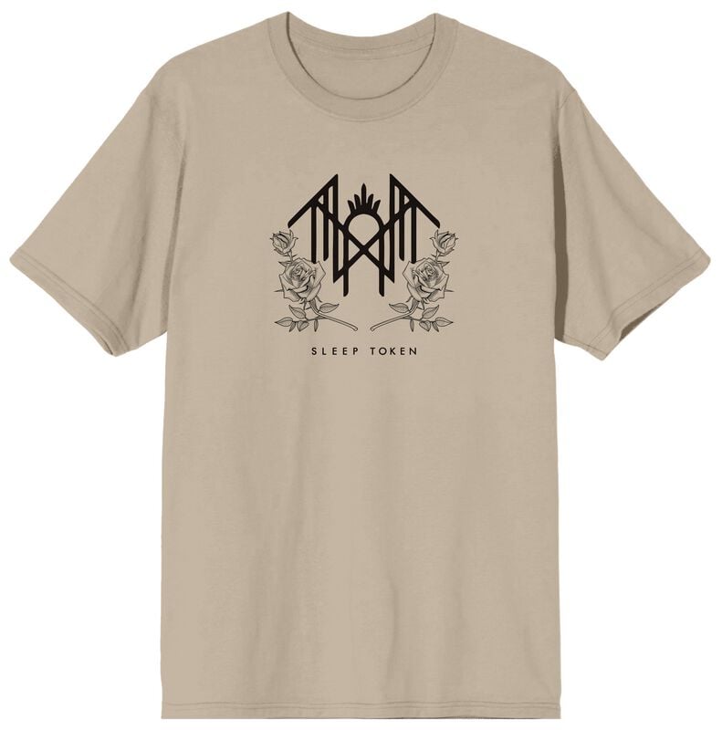 Sleep Token Floral Logo T-Shirt sand in XL von Sleep Token