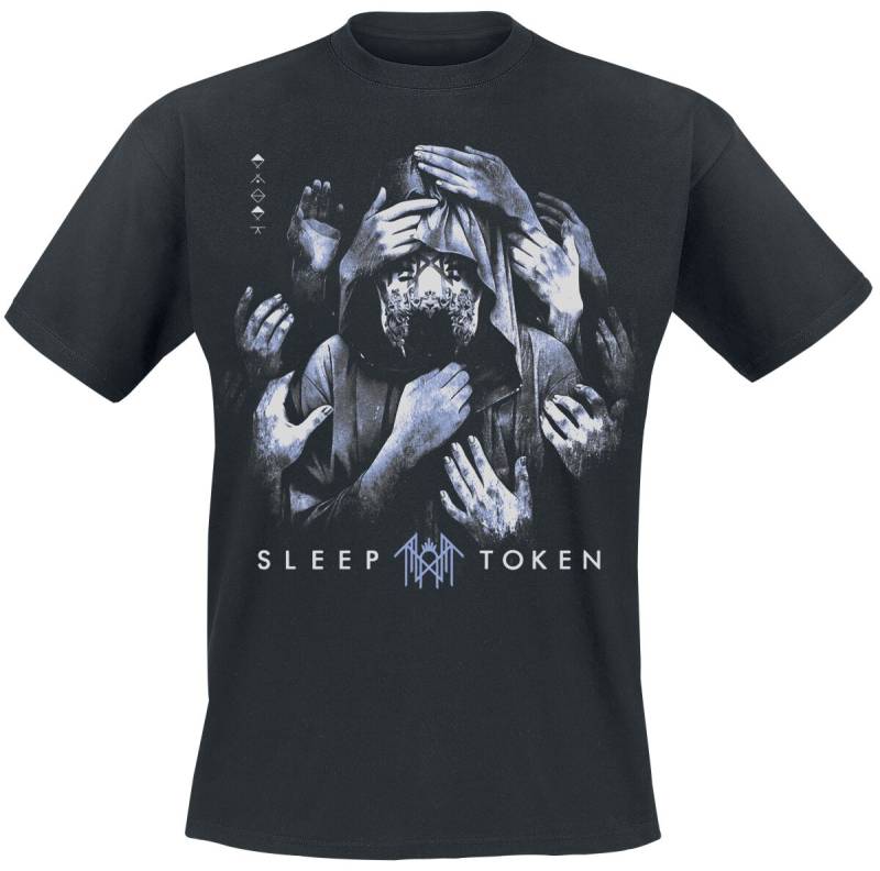 Sleep Token Grabbing Hands T-Shirt schwarz in L von Sleep Token