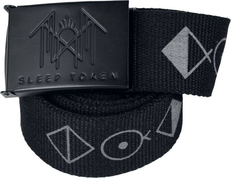 Sleep Token Gürtel - Logo - schwarz  - EMP exklusives Merchandise! von Sleep Token