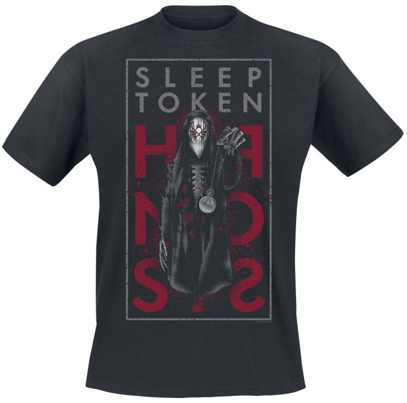Sleep Token Hypnosis T-Shirt schwarz in M von Sleep Token