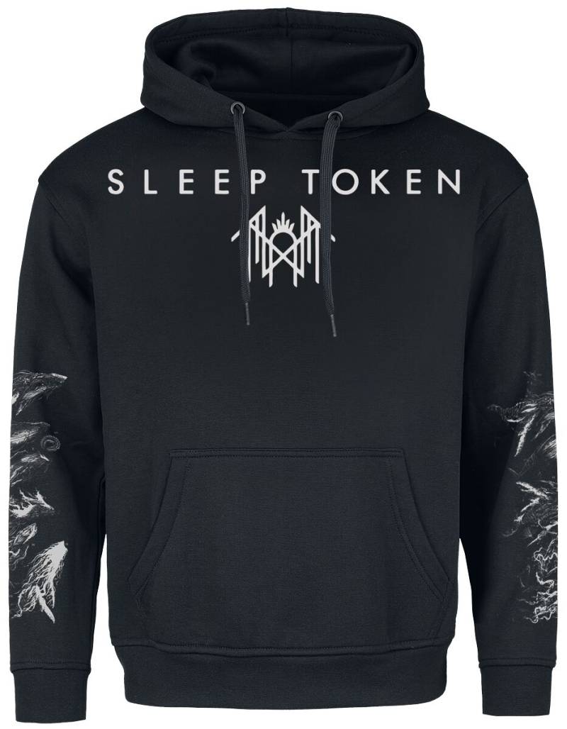 Sleep Token Kapuzenpullover - Deep Sea Sleeves - M bis 4XL - für Männer - Größe M - schwarz  - Lizenziertes Merchandise! von Sleep Token