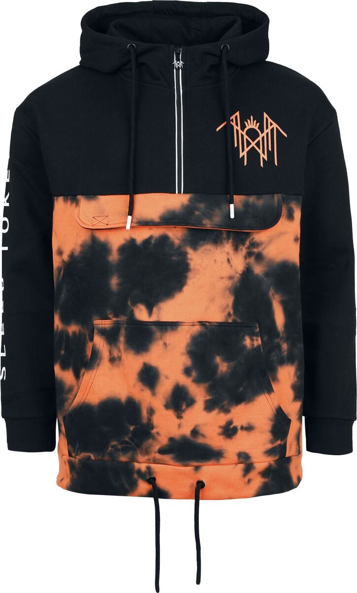 Sleep Token Kapuzenpullover - EMP Signature Collection - S bis L - für Männer - Größe L - schwarz/orange  - EMP exklusives Merchandise! von Sleep Token