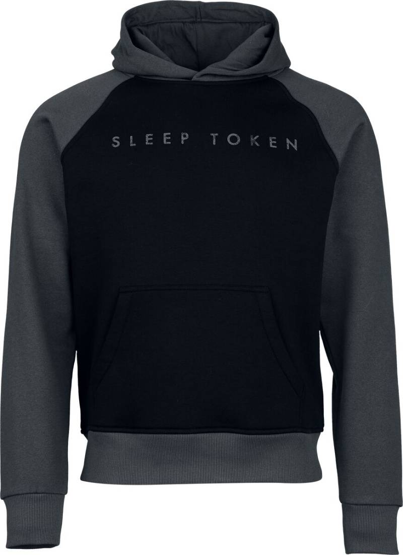 Sleep Token Kapuzenpullover - Logo - S bis 5XL - für Männer - Größe 4XL - schwarz/grau  - EMP exklusives Merchandise! von Sleep Token
